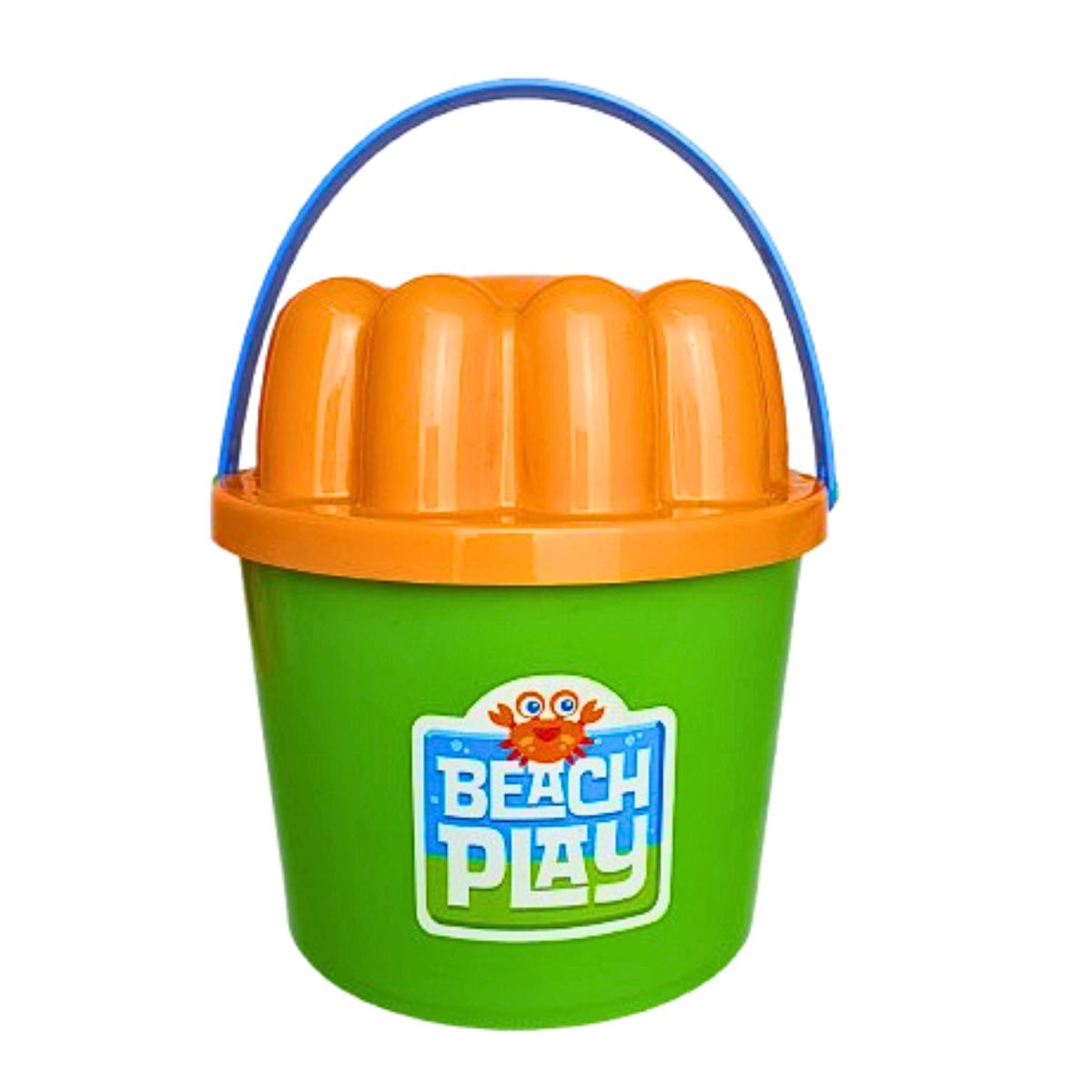 Brinquedo Balde Praia Beach Play Laranja - Usual Brinquedos Brinquedo Balde Praia Beach Play Laranja - Usual Brinquedos